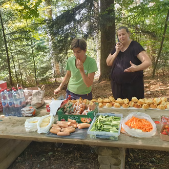 Zmittag im Wald